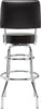 Fender Blackout Backrest Barstool, 30"